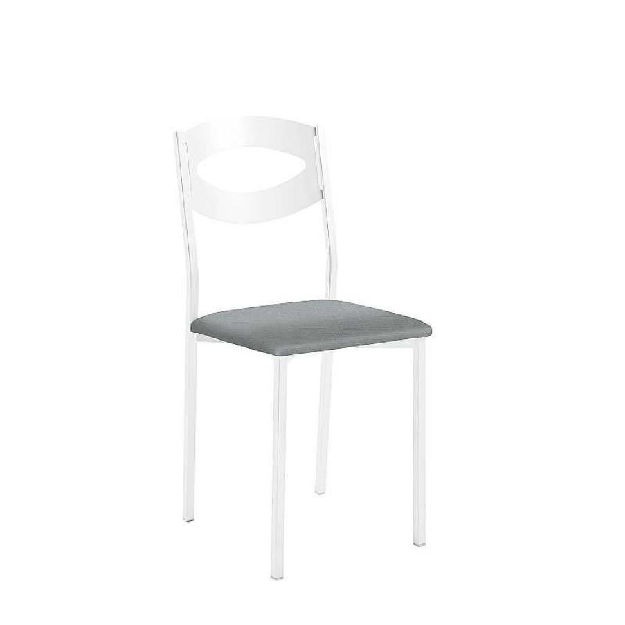 Auxiliares Cocina Muebles Río | Silla Mod. Oca Blanco