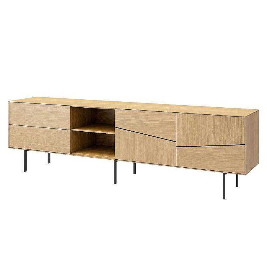 Auxiliares Muebles Río | Mueble Tv Mod. Siena Roble